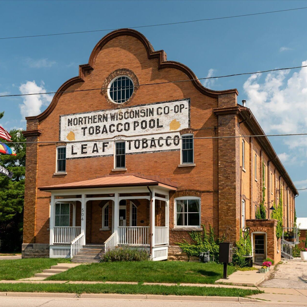 The Historical Northern Wisconsin Co-Op Tobacco Pool Warehouse